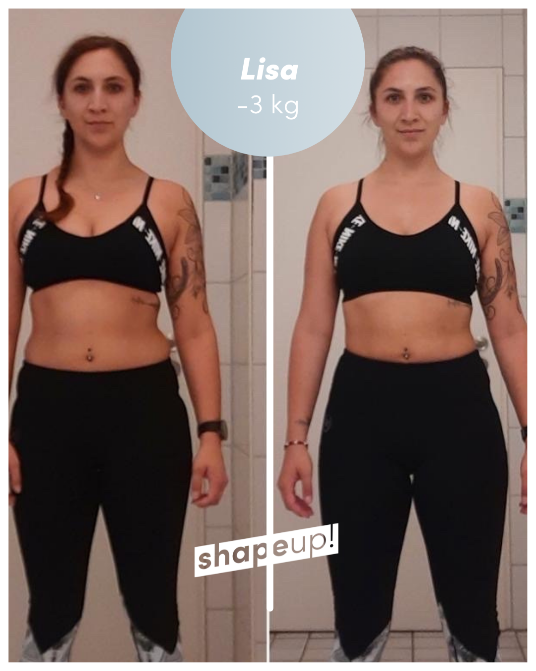 Lisa: -3 kg con ShapeUp!